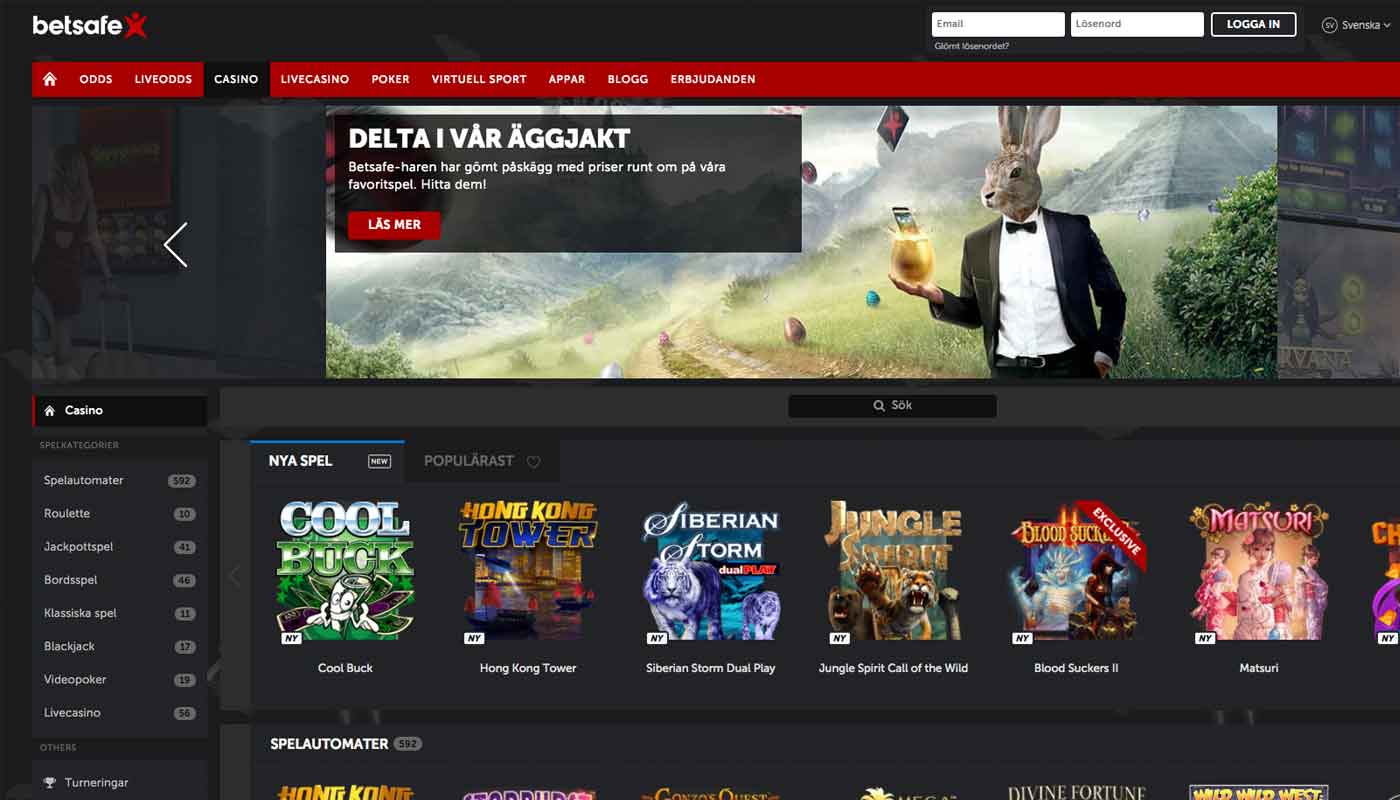 Betsafe screenshot