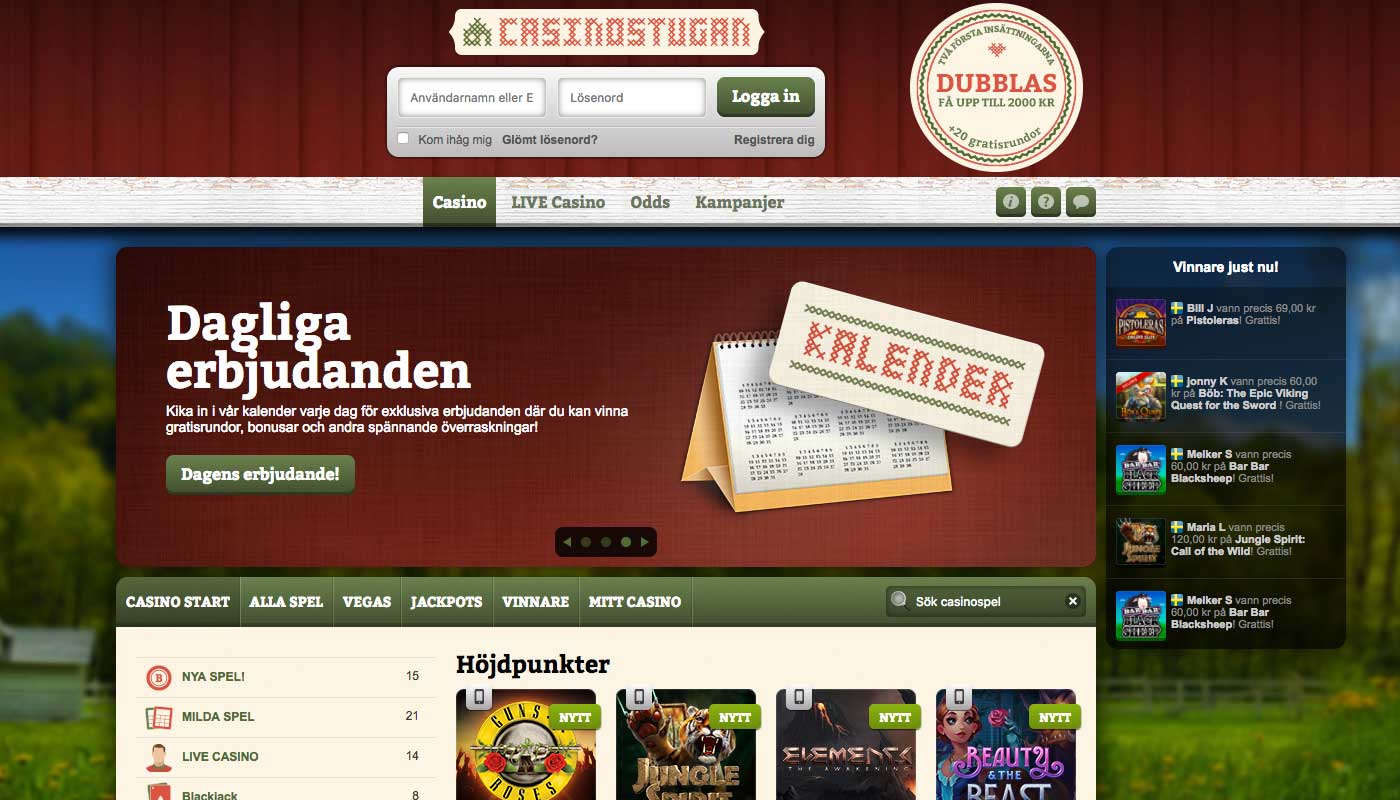 Casinostugan screenshot
