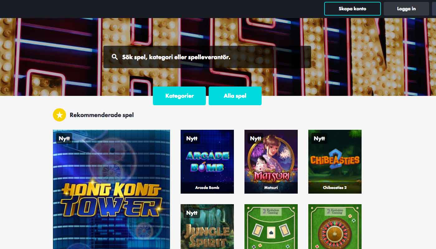 Dunder Casino screenshot