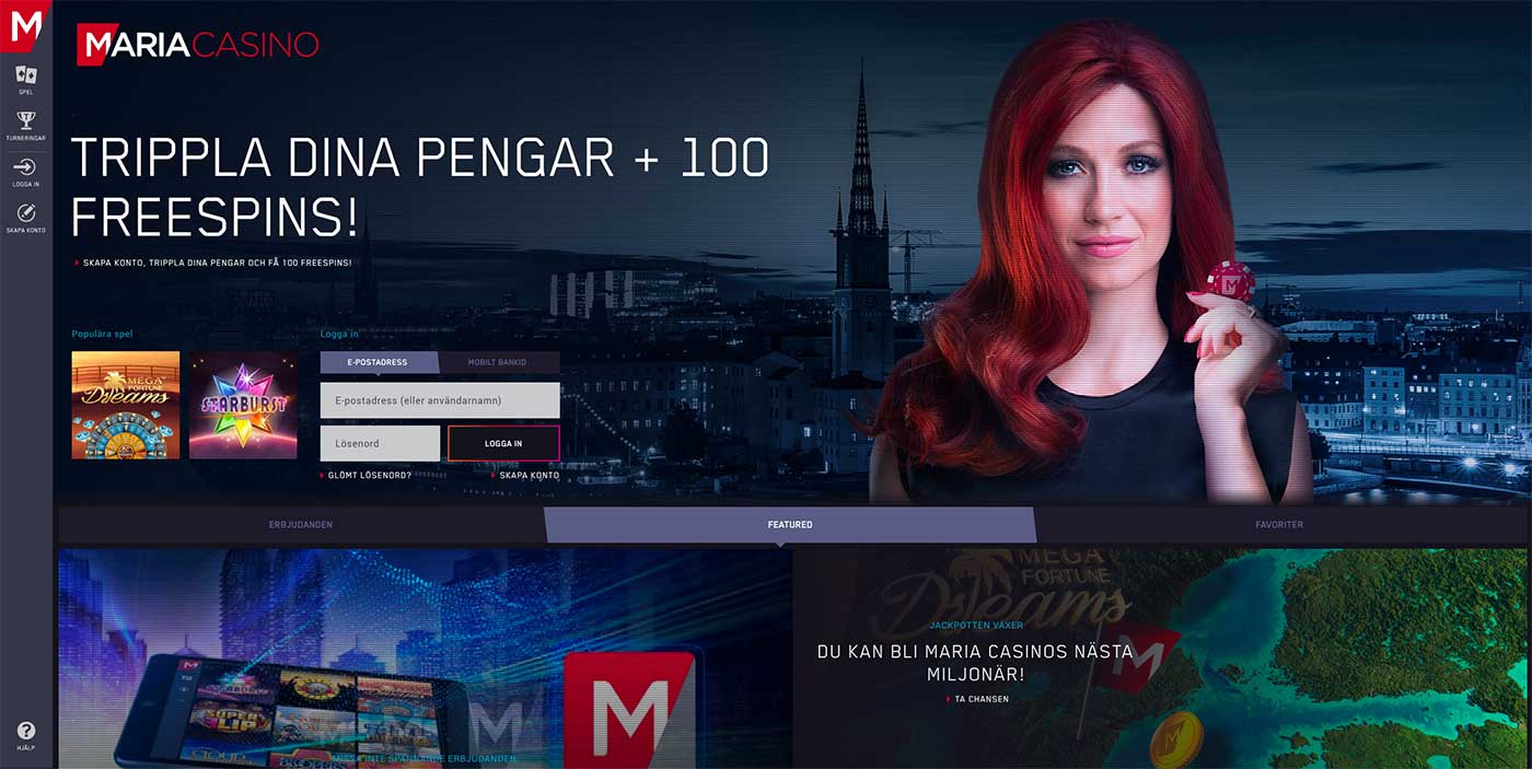 Maria Casino screenshot
