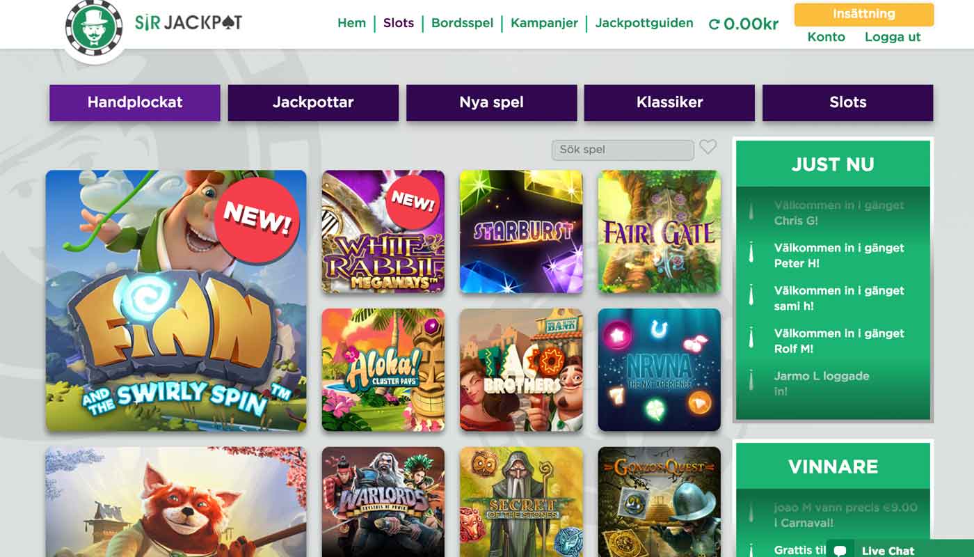 Sir Jackpot screenshot