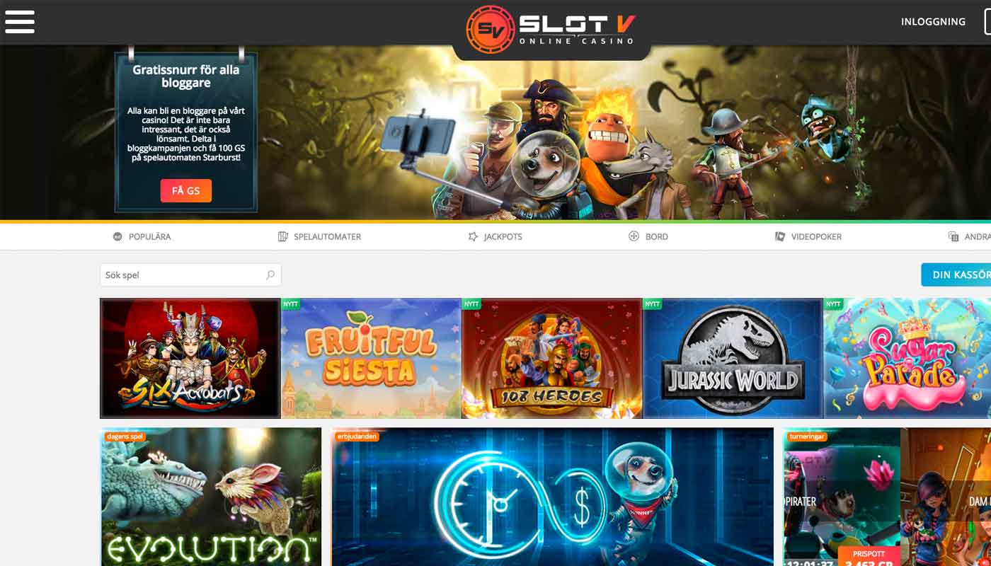 SlotV screenshot